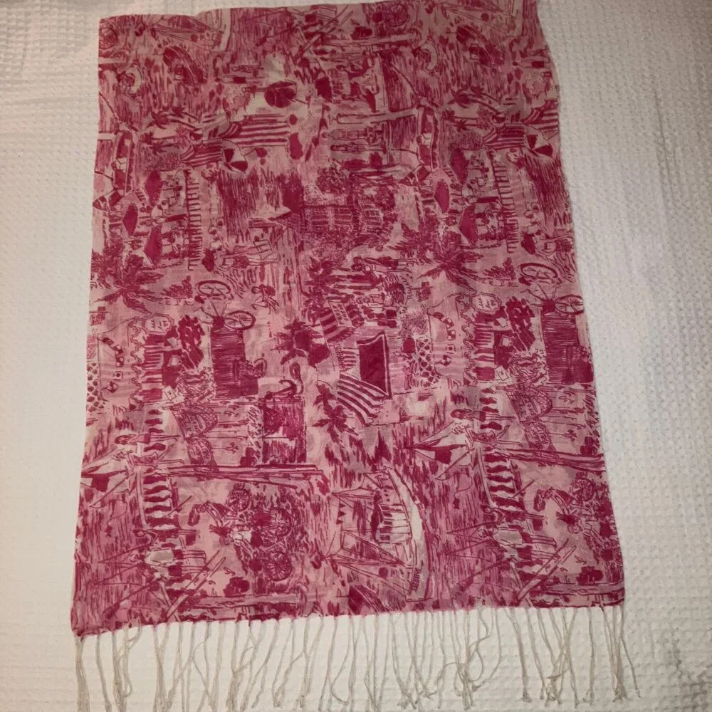RARE Lilly Pulitzer Scarf - Picture 10 of 11